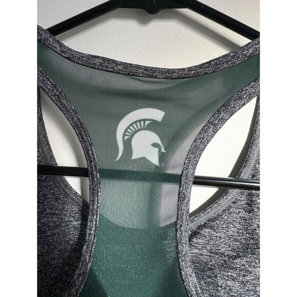 Michigan State Spartans Sports Bra Mesh NWOT - Picture 6 of 7